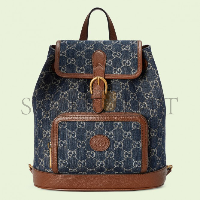 GUCCI BACKPACK WITH INTERLOCKING&G 674147 (30*26.5*13cm) GUCCI BACKPACK WITH INTERLOCKING&G 674147 (30*26.5*13cm)